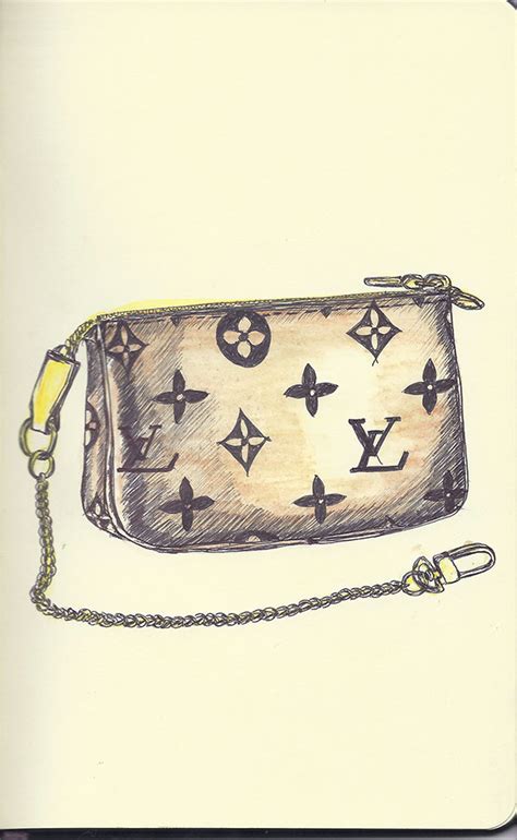 elegant louis vuitton drawing ideas.